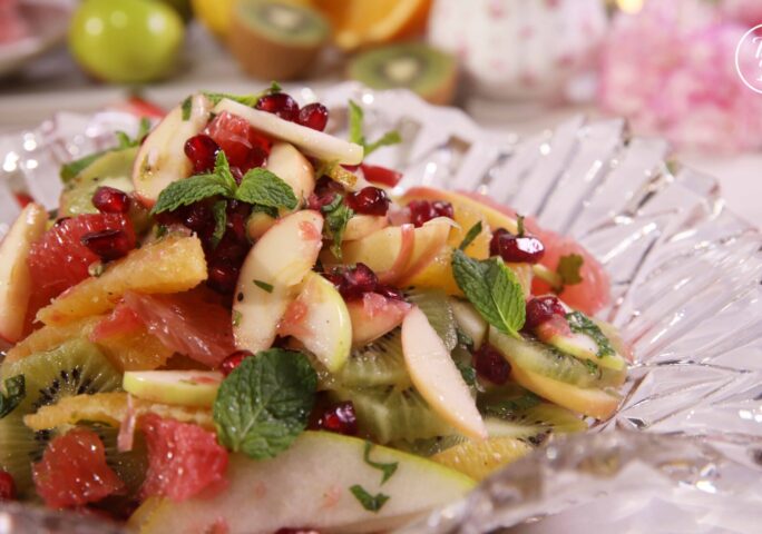 Winter Fruit Salad with Lime Vinaigrette