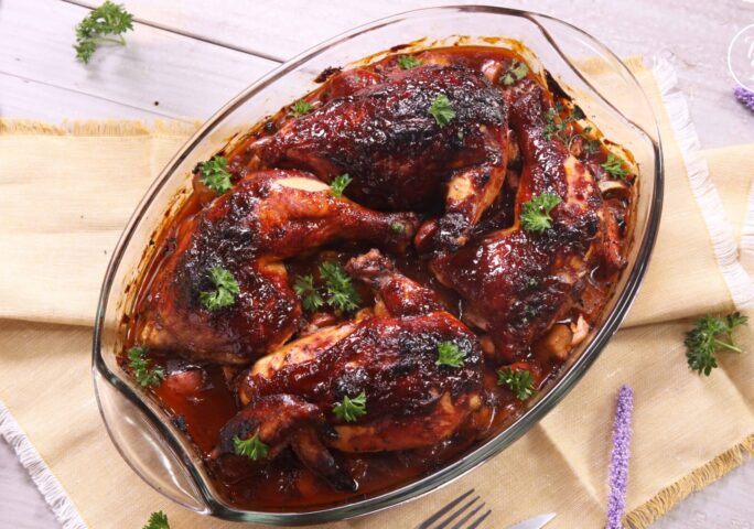 Easy Oven Baked BBQ Chicken