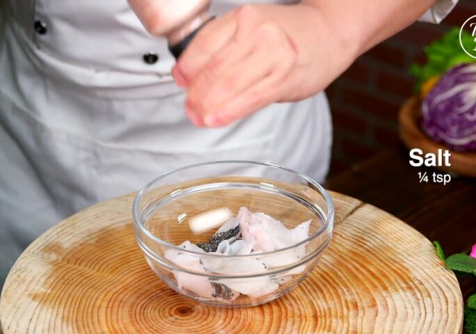 Stir-Fried Marble Goby Fillets With Bell Pepper | cooking | crab ...
