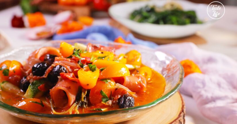 Tuscan Calamari Stew
