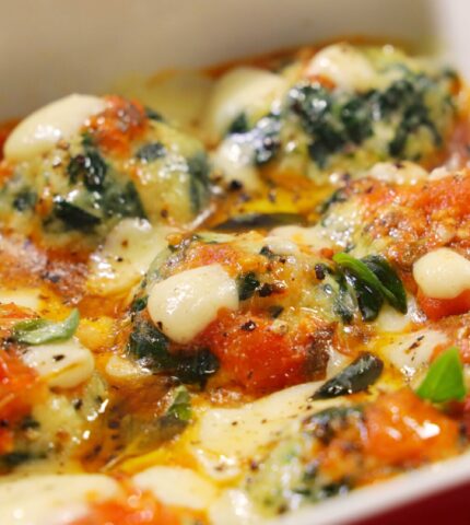 Baked Tuscan Spinach and Ricotta Dumplings – Malfatti Toscani