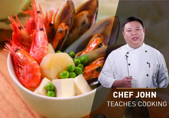 Scallops and Shrimp Soup | Chef John’s Cooking Class