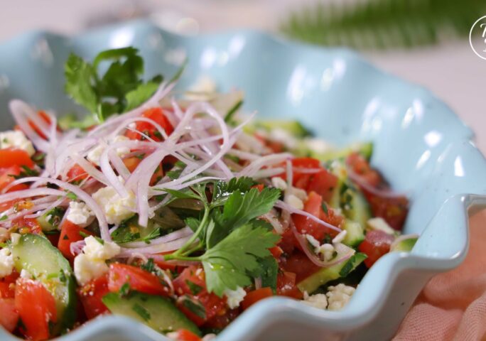 Cucumber Tomato Feta Salad | easy recipes | healthy recipes | salad ...