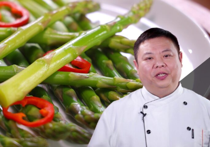 Asparagus With Spicy Tahini Sauce | Chef John’s Cooking Class