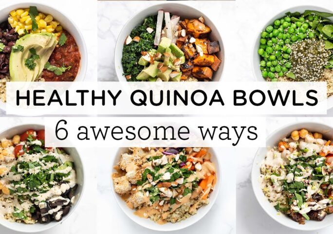 6 Ways to Make Healthy Quinoa Bowls