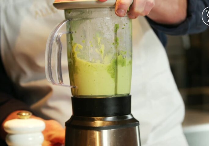 Step 9 Broccoli Purée