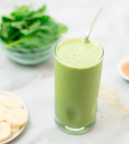 Green Breakfast Smoothie | For Weight Loss