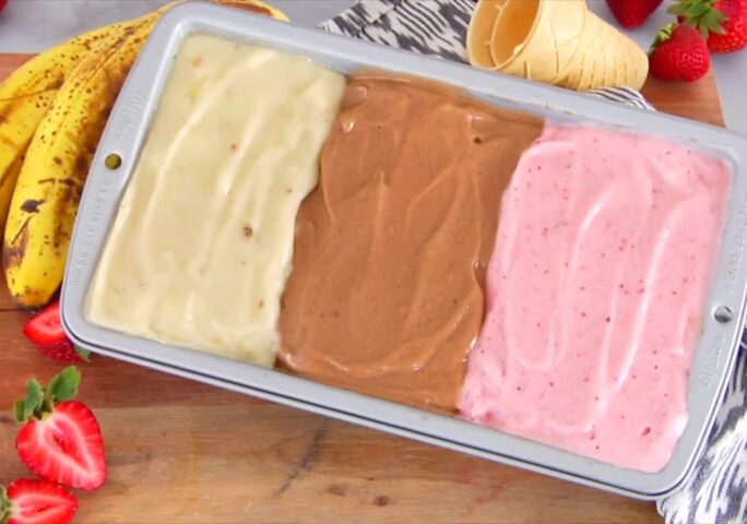 Homemade Ice Cream Recipe | Easy, Healthy Neapolitan Ice Cream