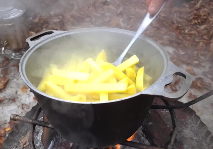 Potato Wedges - Step 2