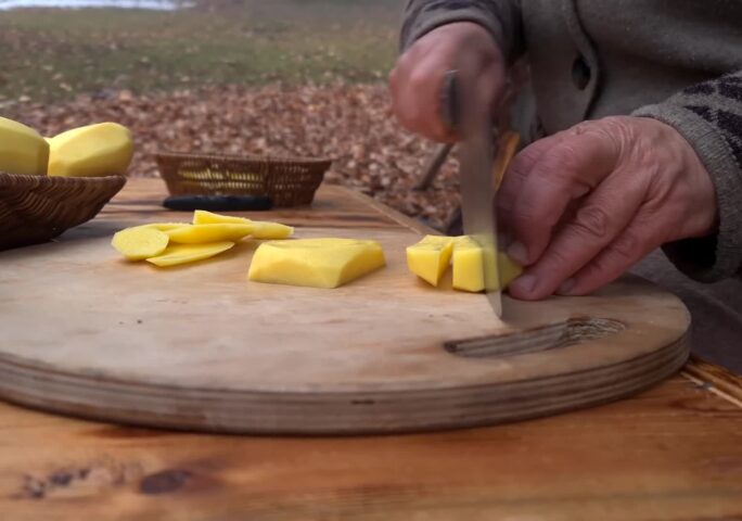 Potato Wedges - Step 1