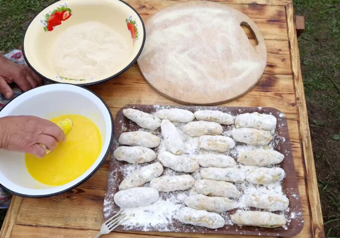 For the Potato Nuggets - Step 3