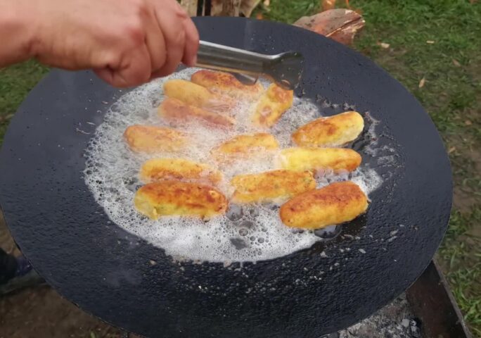 For the Potato Nuggets - Step 4