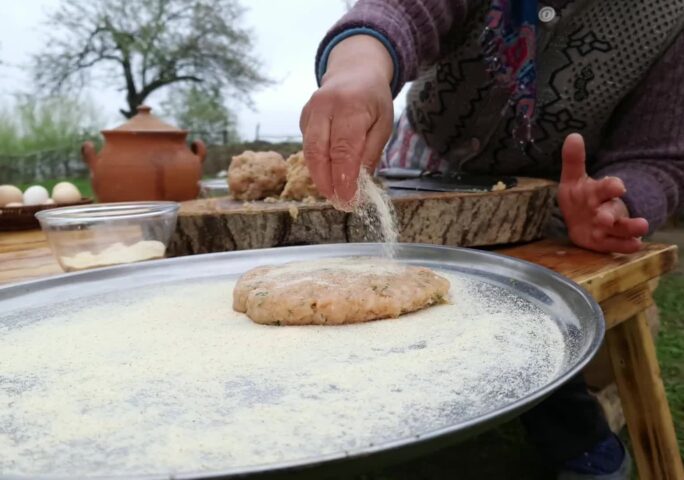 For the Chicken Burger - Step 2