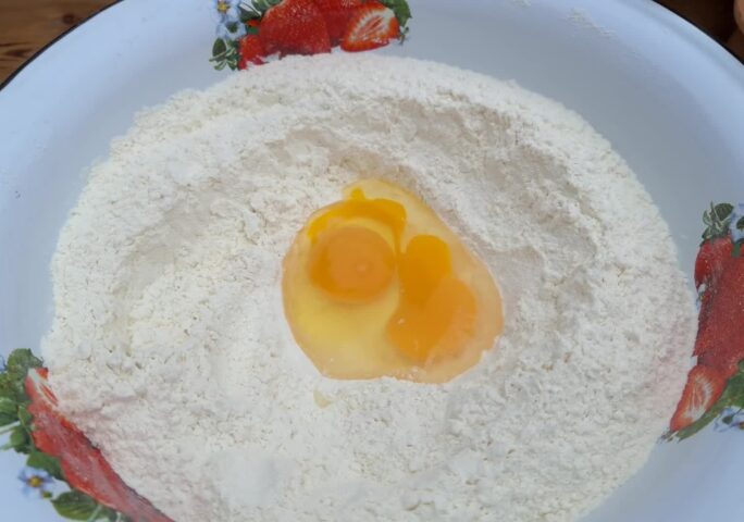 Lasagna sheet - Step 1