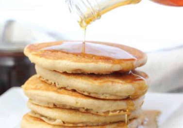 Vegan Pancakes | Light + Fluffy Vegan Pancake Recipe