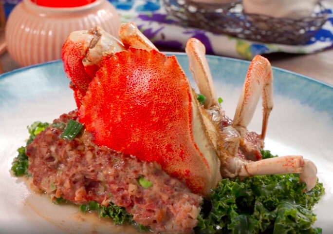 Chinese Steamed Crab
