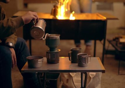 A Cozy Autumn Day at Japanese Cottage – Outdoor Coffee With a Barista