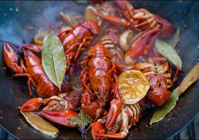 Delicious Crawfish Catch And Cook