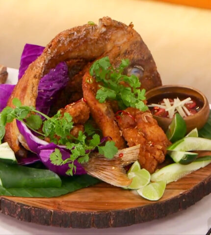 Crispy Thai Fish Fry With Sweet and Sour Dip