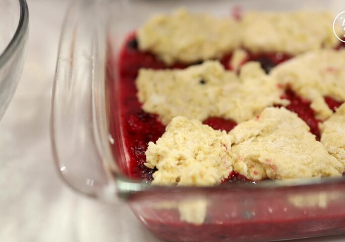 For the topping: Step 4