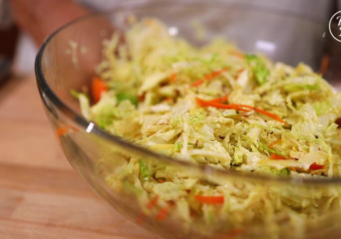 Step 12【Cabbage Salad】