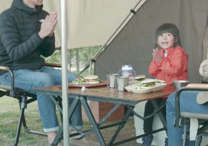 Spring Drive and Family Picnic – Cherry Blossoms and Camp Meal