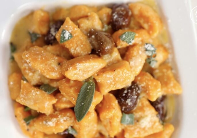 Sweet Potato Gnocchi With Brown Butter and Sage Sauce