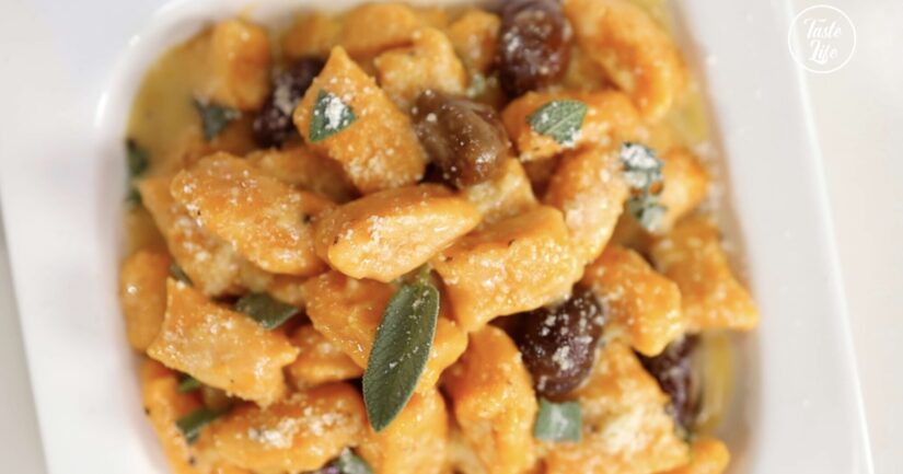 Sweet Potato Gnocchi With Brown Butter and Sage Sauce