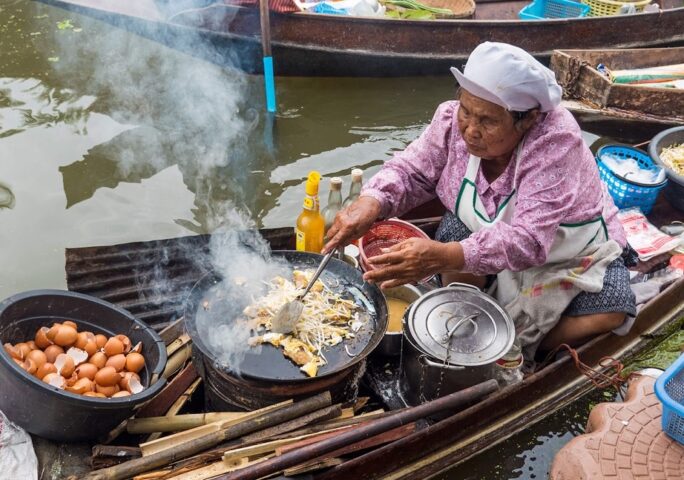 Thai Food at Tha Kha Floating Market