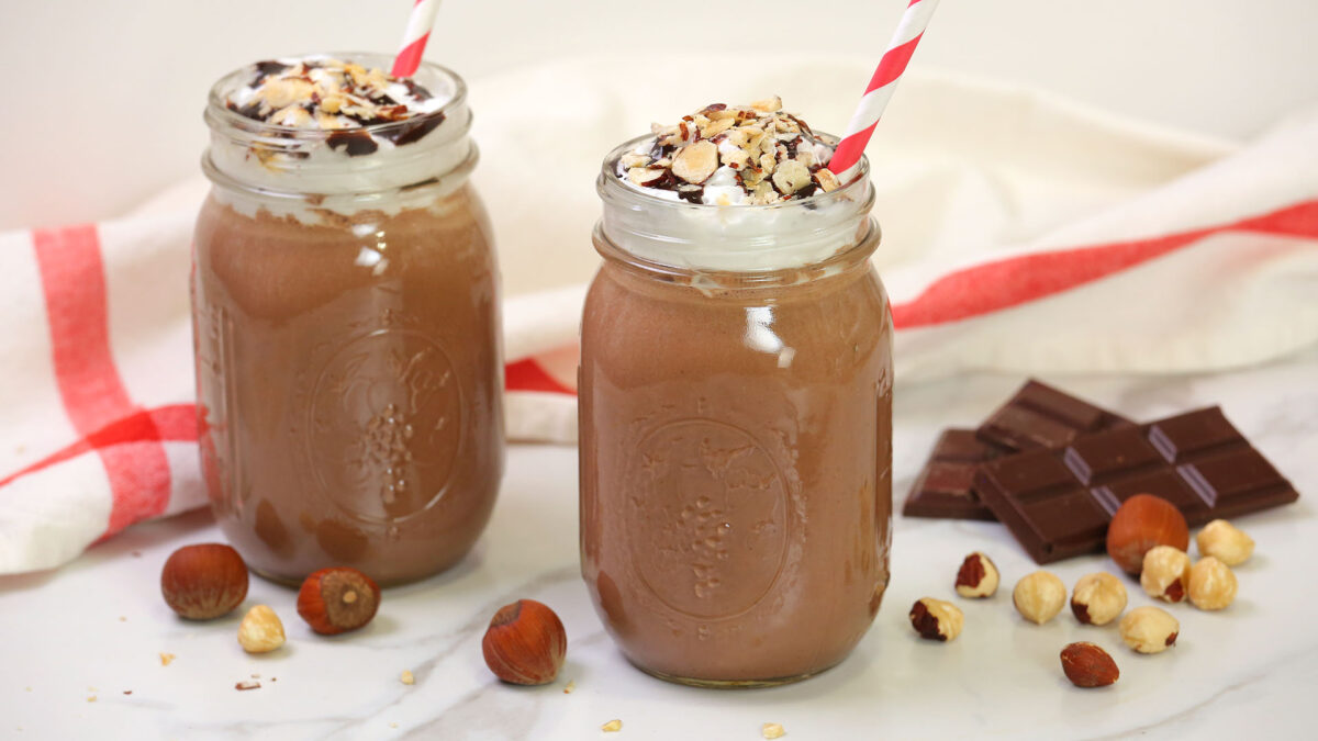 Holiday Milkshakes – Chocolate Hazelnut Milkshake | hazelnut ...