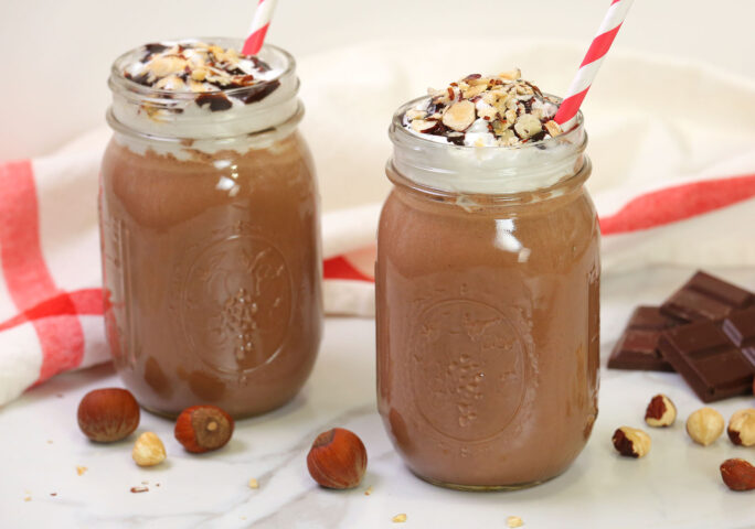Holiday Milkshakes – Chocolate Hazelnut Milkshake