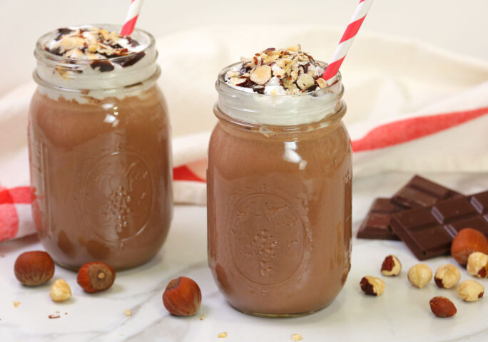 Holiday Milkshakes – Chocolate Hazelnut Milkshake | Hazelnut ...