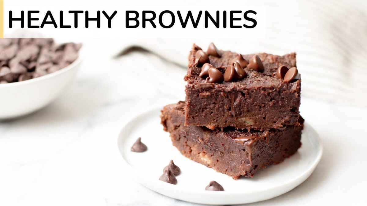 HEALTHY BROWNIE RECIPE GlutenFree Brownies Made With Almond Flour
