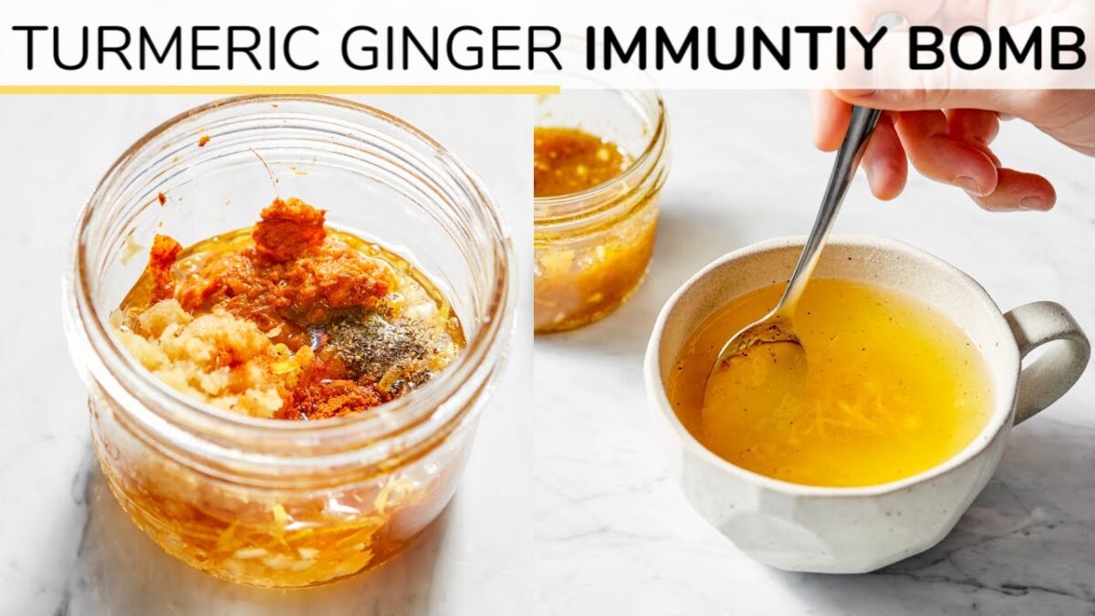 Turmeric Ginger Honey Bomb Immunity Boosting Recipe immunity