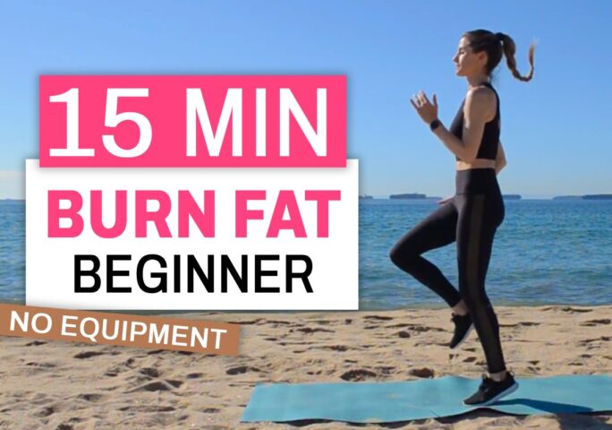 15 Minute Fat Burning Workout | Standing & No Equipment
