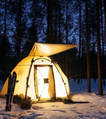 2 Days One In The Forest. Winter Camping. Snow Spring. Bushcraft. Russia.