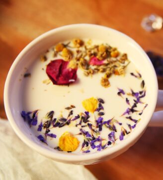 Relax with Lavender Chamomile Milk for Better Sleep