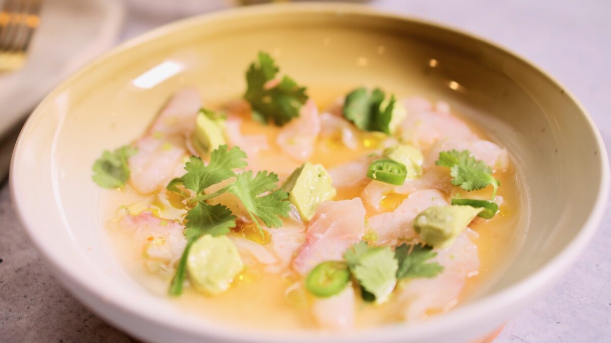 Red Snapper Crudo | Taste Life