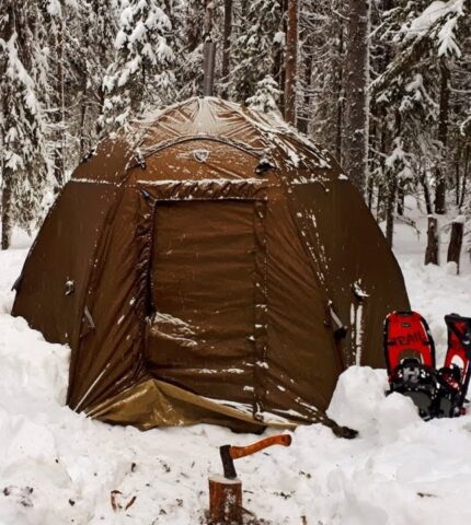 Winter Camping 2020 | 2 Days One In The Forest