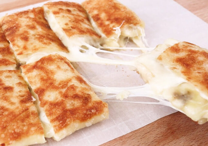 Banana and Cheese Roti – No Oven! You will be addicted