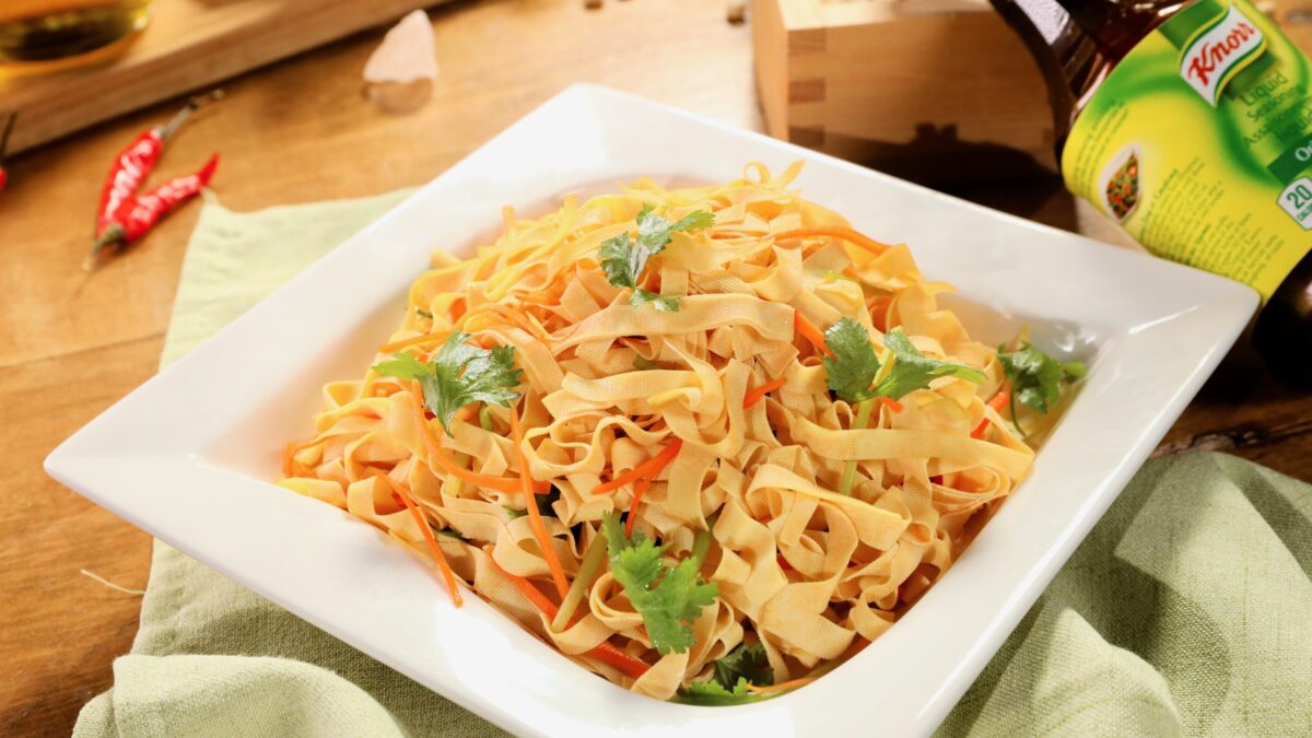 Chill Shredded Bean Curd Salad bean curd Taste Life