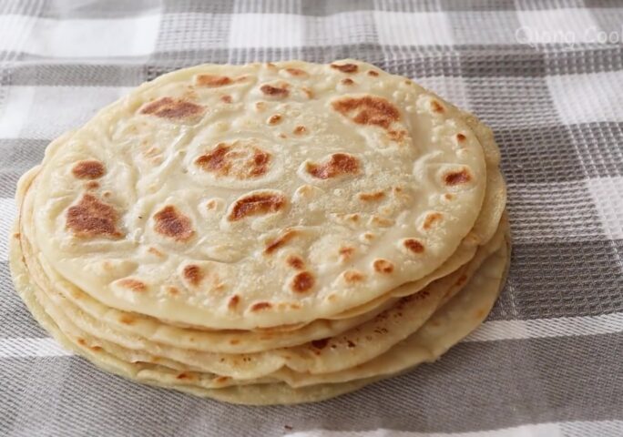 5 Minutes Ready! Quick and Easy flatbread made with Batter! No Kneading ...