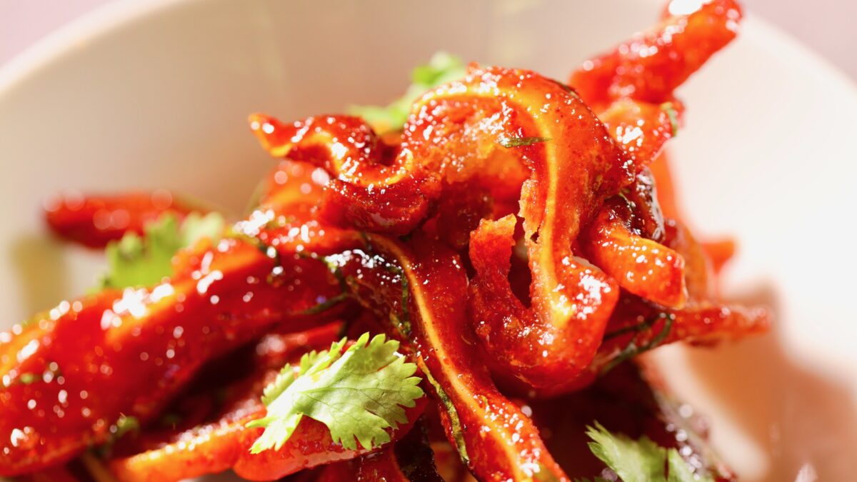 Sweet & Sour Pig Ears ears pig Taste Life