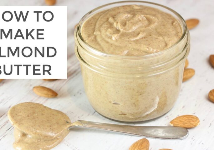 HOW TO MAKE ALMOND BUTTER | DIY recipe