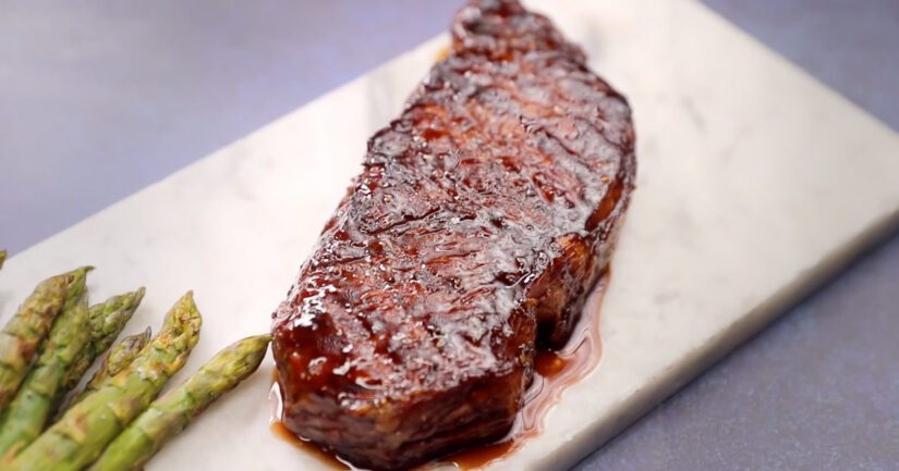 Grilled Strip Sirloin Steak