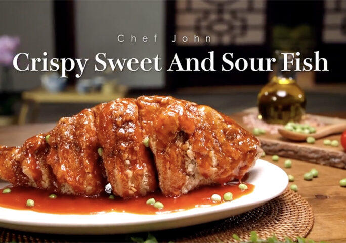 Crispy Fish with Sweet & Sour Sauce