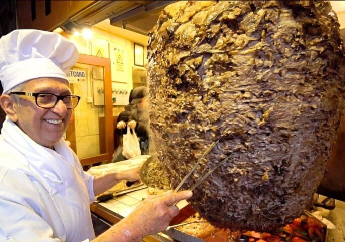 Kebab King Of Turkey – Istanbul Street Food : World’s Biggest Döner Kebab