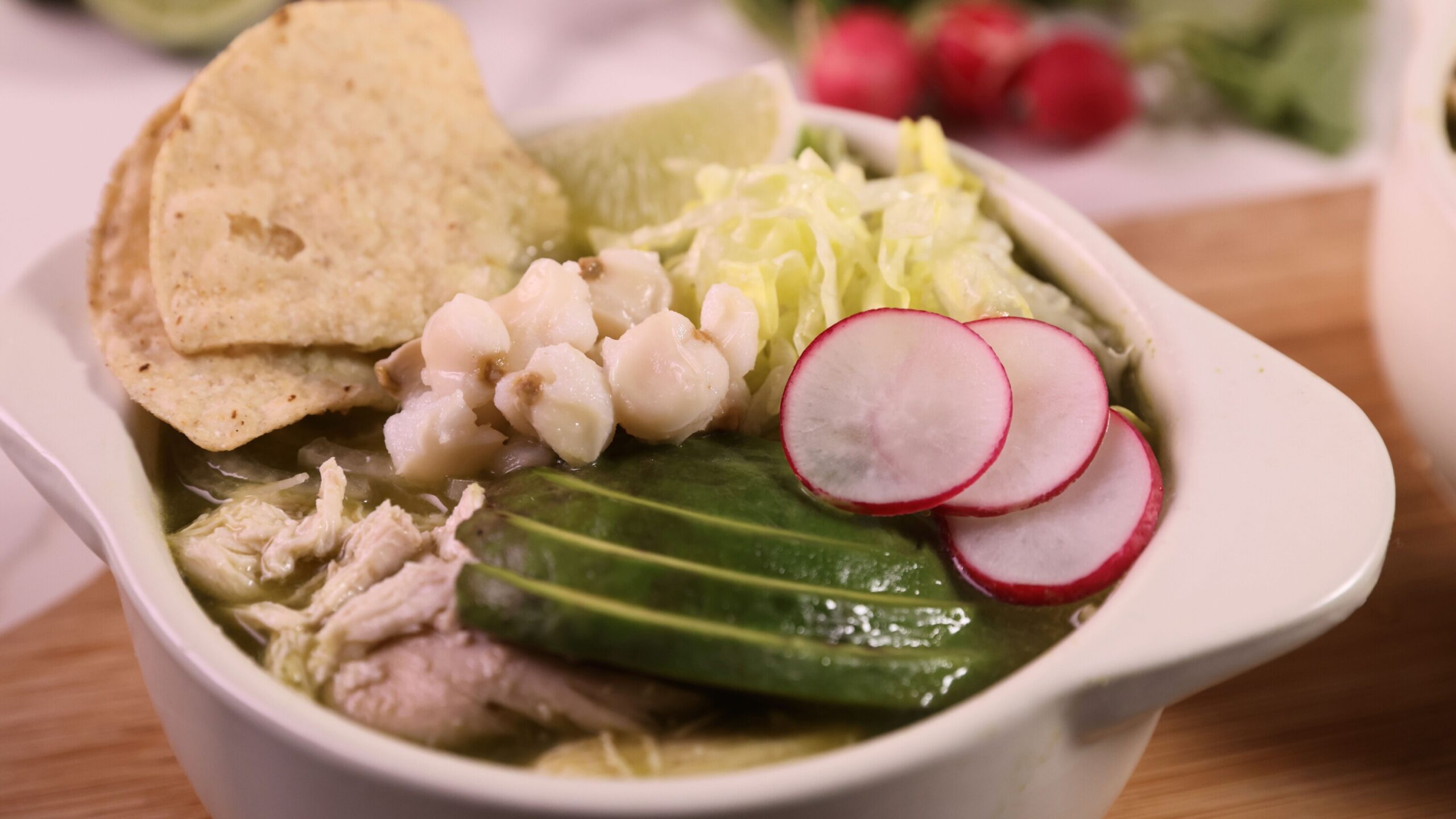 Try Pozole Verde for a summertime meal