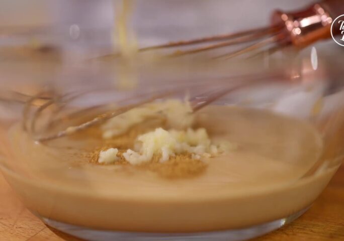 Step 8【Tahini sauce 】