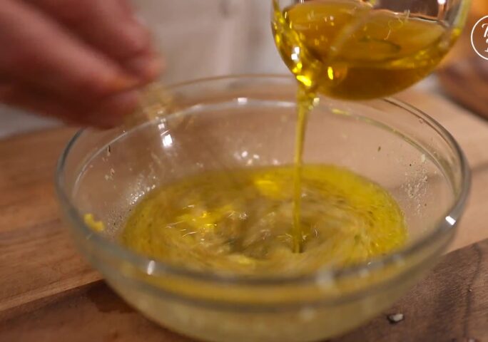 Step 1 For Lemon Vinaigrette: